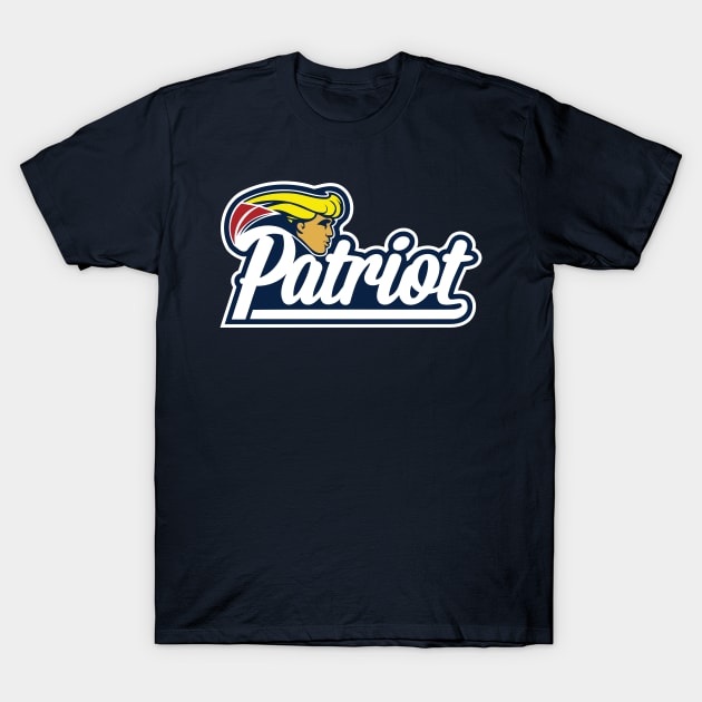 Donald Trump Patriots Football Shirt T-Shirt by DUCO